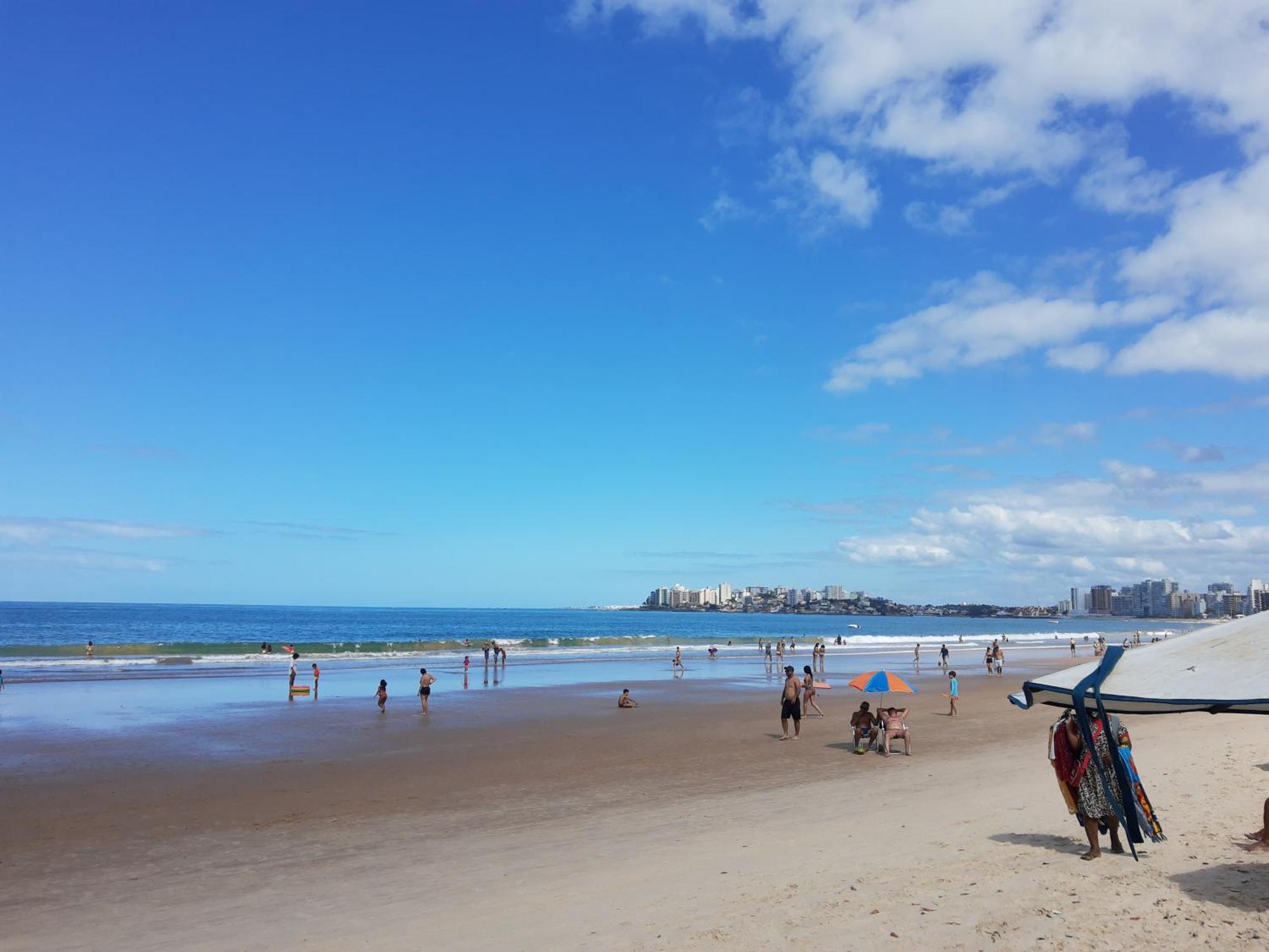 Excelente Apartamento Na Praia Do Morro, Guarapari-Es Luaran gambar